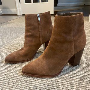 Sam Edelman Suede Tan Boots/Booties
